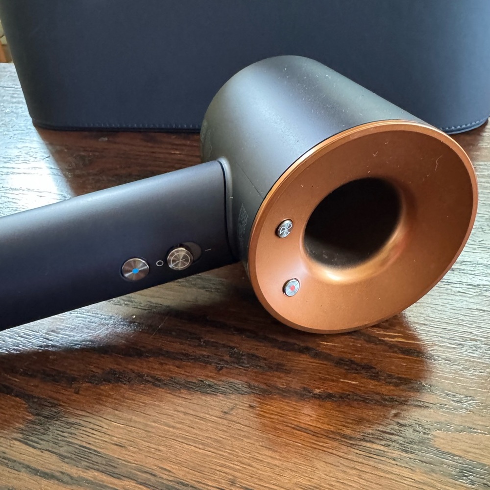 Dyson Supersonic Black and Copper Hair Dryer